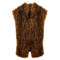 Gucci Brown fur vest