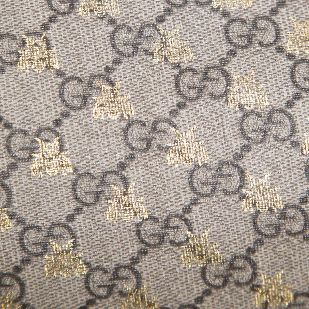 Gucci Brown GG Bee Print Medium Tote 1