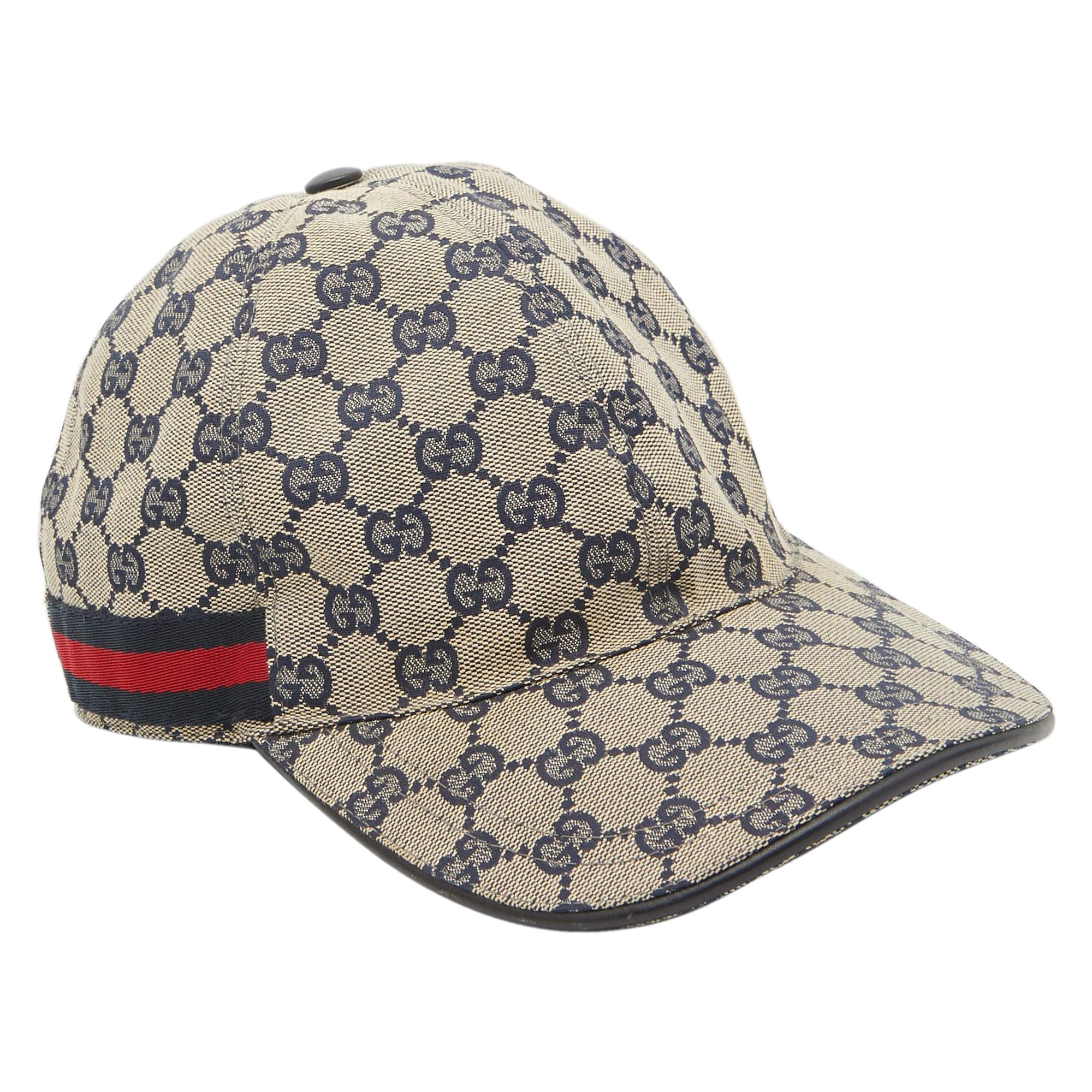 Gucci Brown GG Canvas Baseball Cap