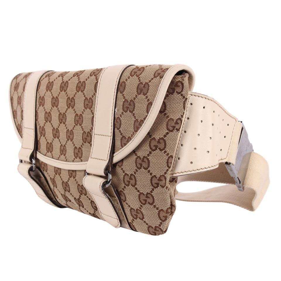 Gucci Brown GG Canvas Fanny Pack Belt Bag 2