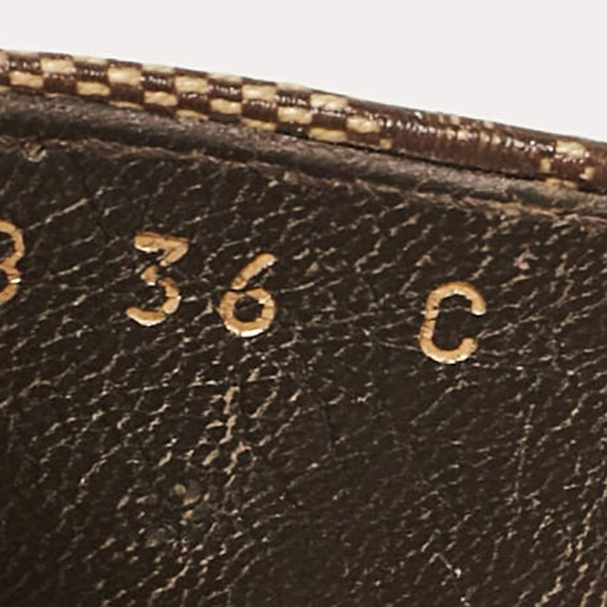 Gucci Brown GG Canvas Hysteria Slide Sandals Size 36 3