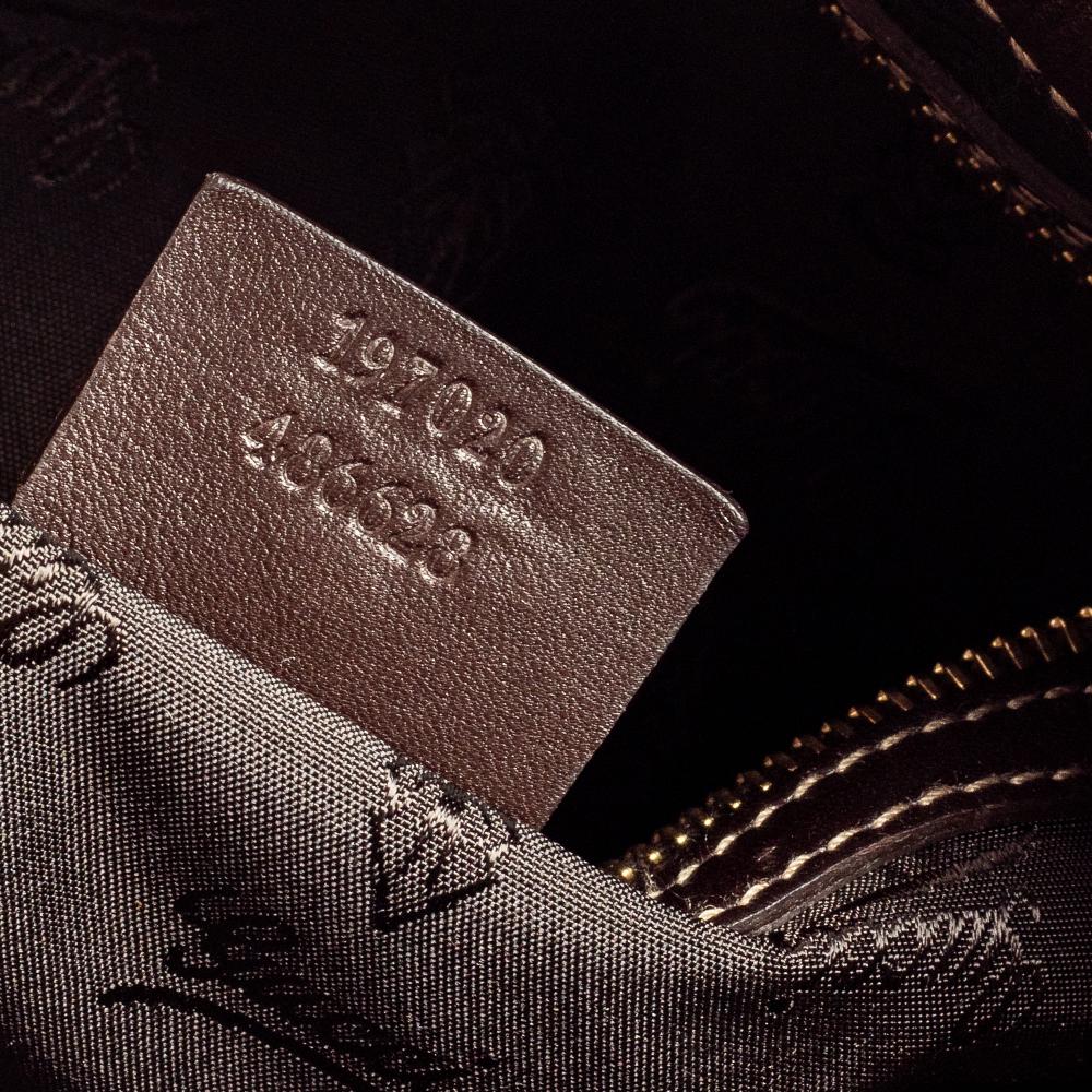 Gucci Brown GG Crystal Coated Canvas Small Hysteria Tote 4