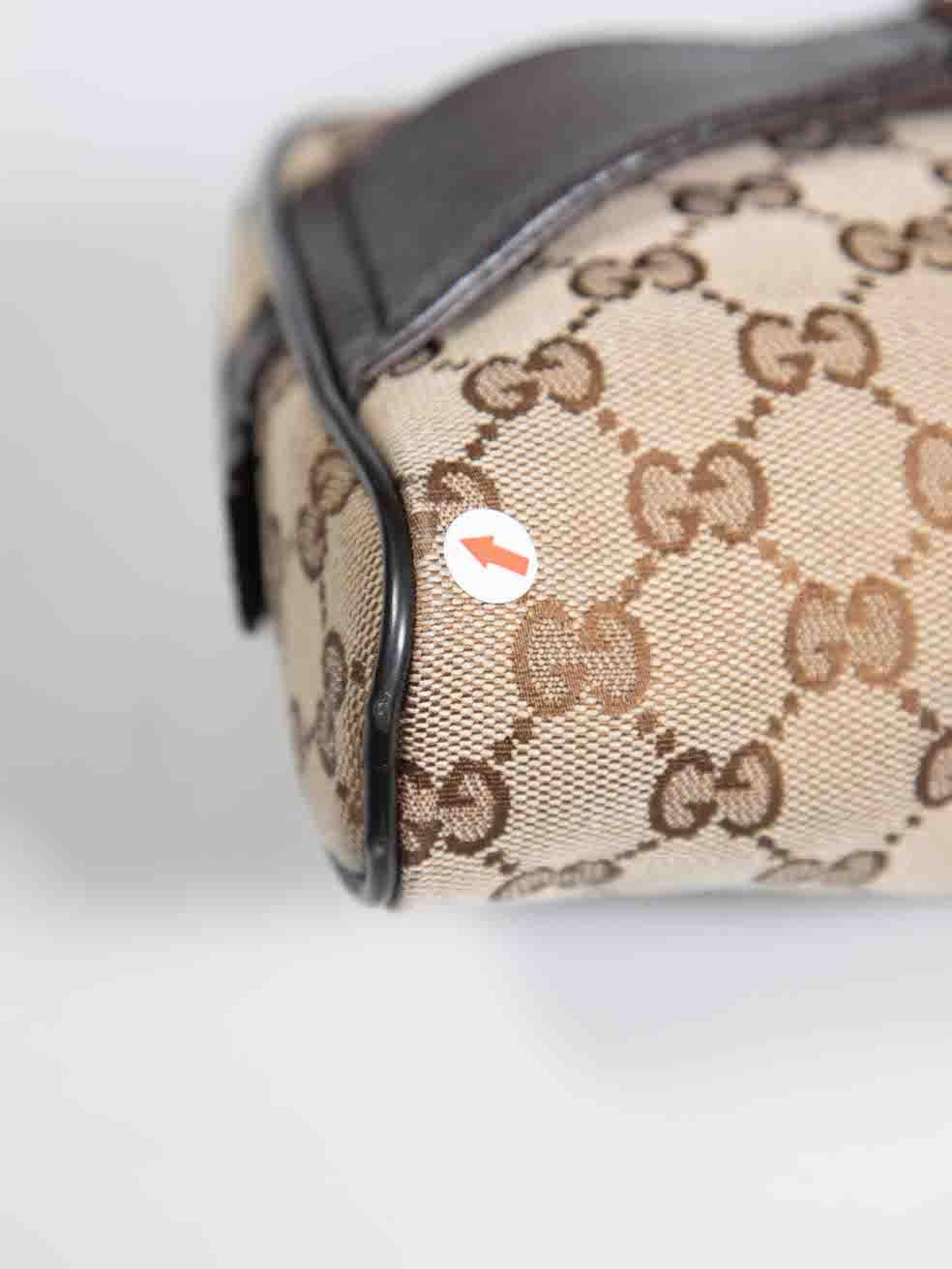Gucci Brown GG Guccissima Waist Belt Bag For Sale 2