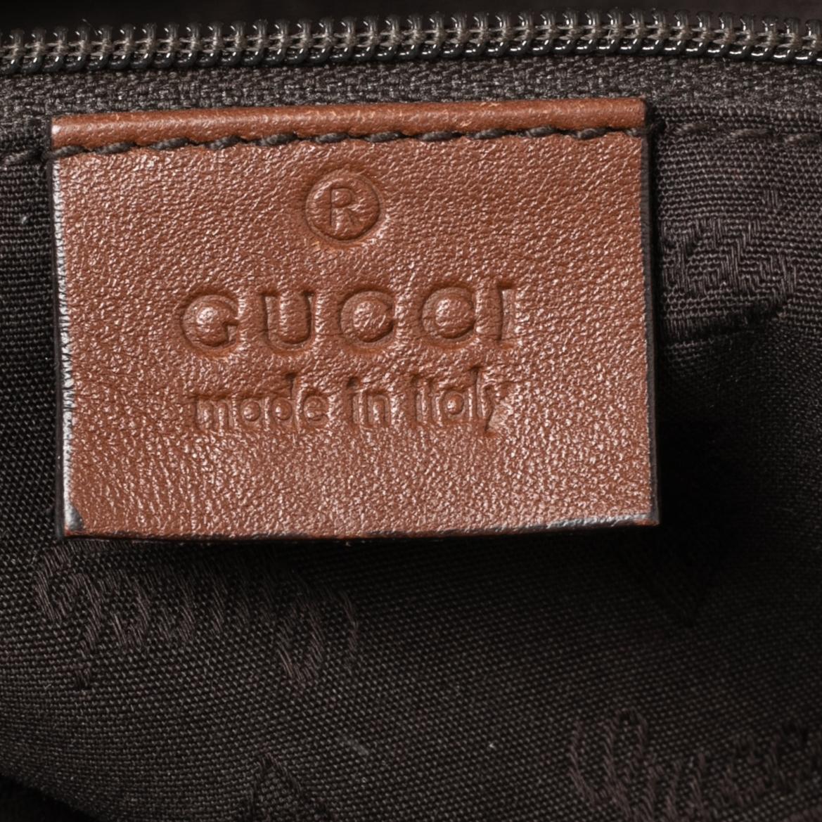 Gucci Brown GG Leather Medium Sukey Boston Bag 7
