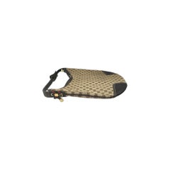 Gucci Brown GG Monogram Canvas Small Princy Hobo Bag