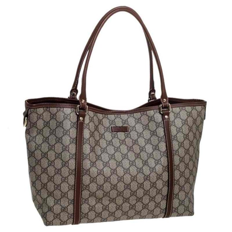 Gucci Supreme Coated Canvas Tote Bag