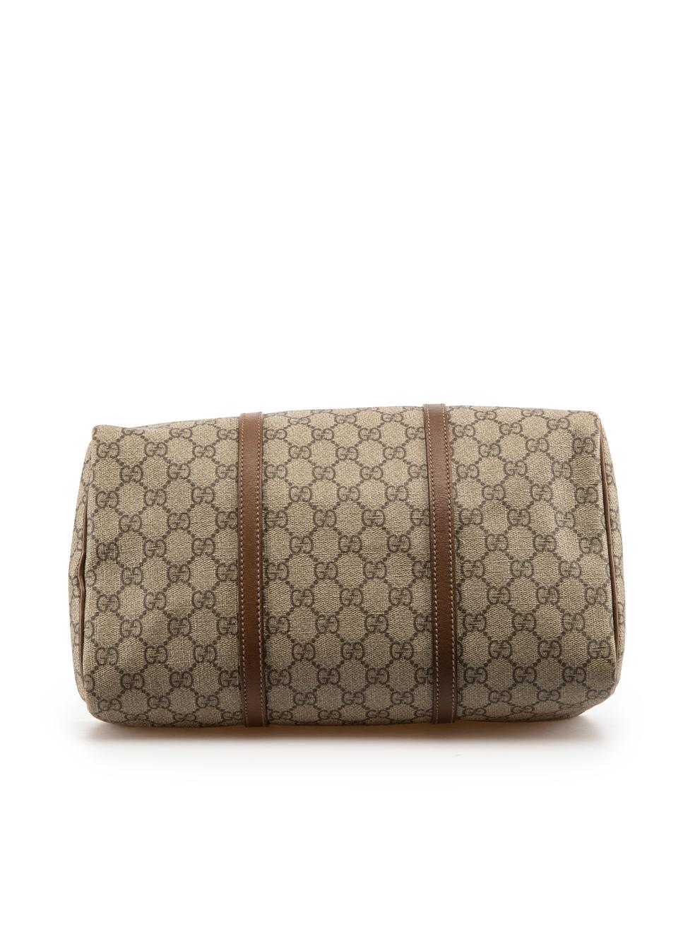 Women's Gucci Brown GG Supreme Nice Boston Handbag