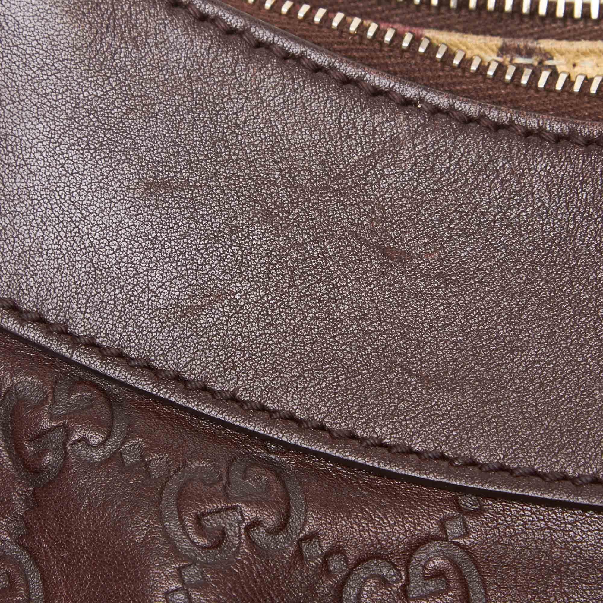 Gucci Brown Guccissima Abbey D-Ring Shoulder Bag 5