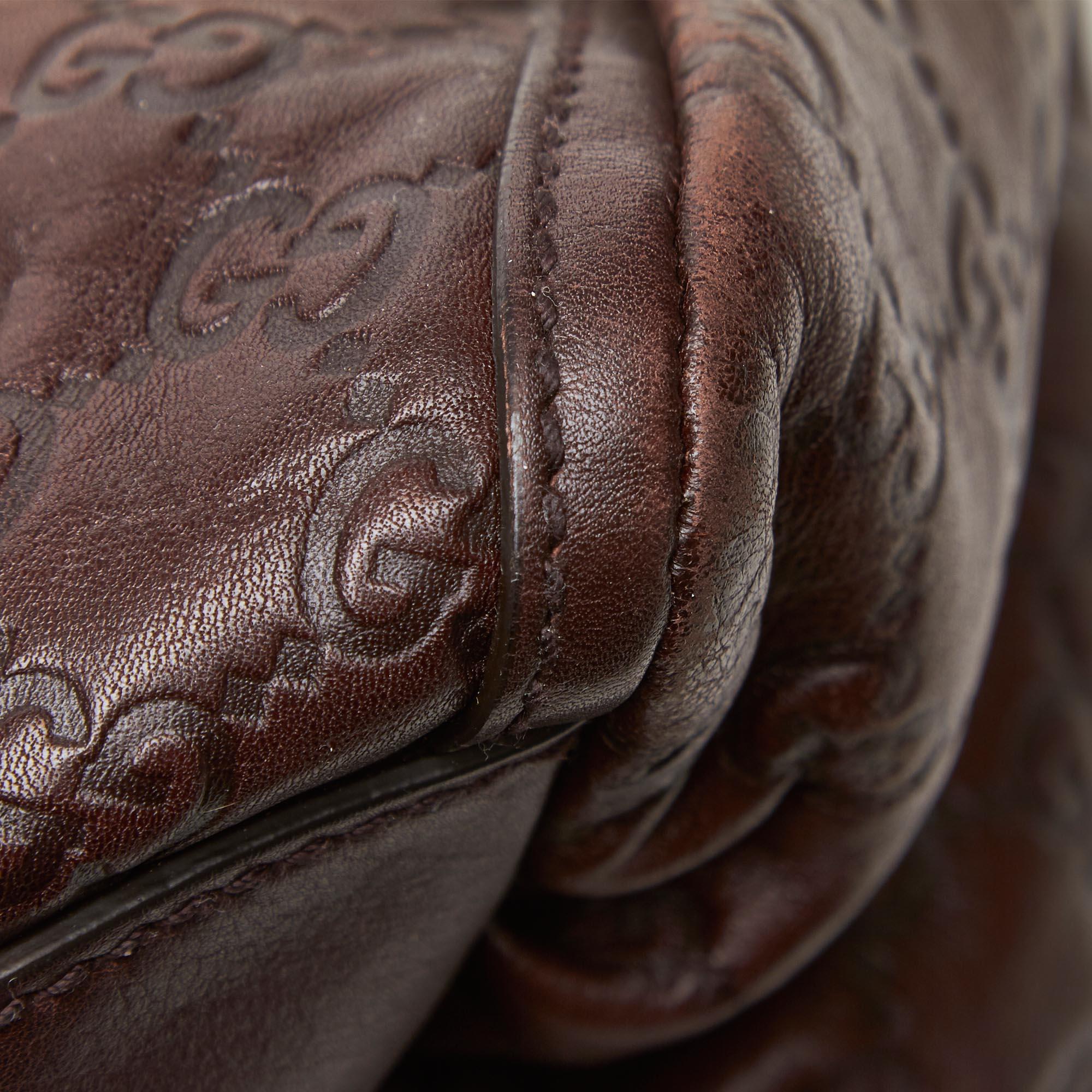 Gucci Brown Guccissima Abbey D-Ring Shoulder Bag 7
