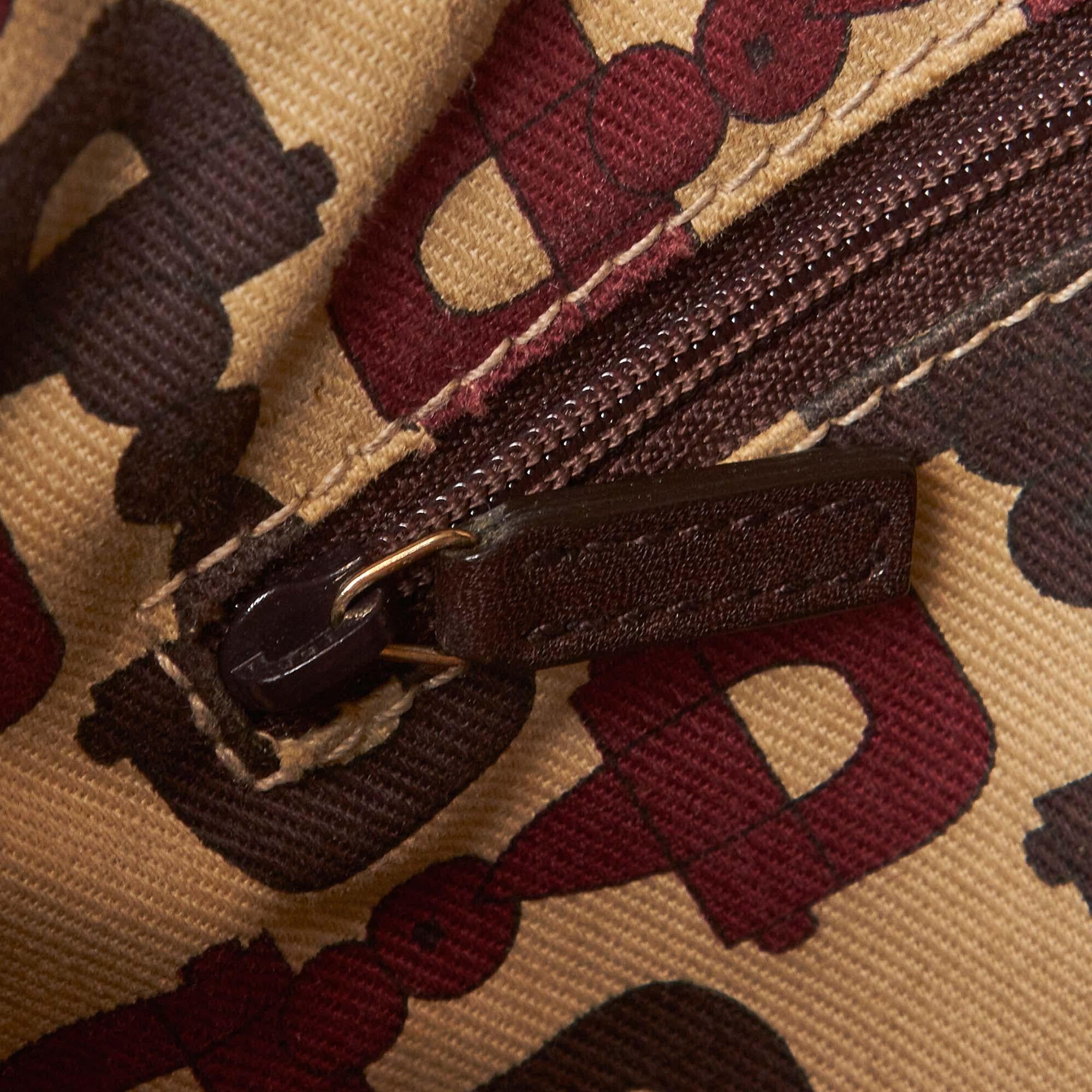 Gucci Brown Guccissima Abbey D-Ring Shoulder Bag 3