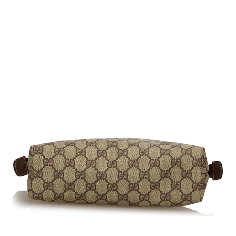 Gucci Brown Guccissima Clutch Bag For Sale at 1stdibs