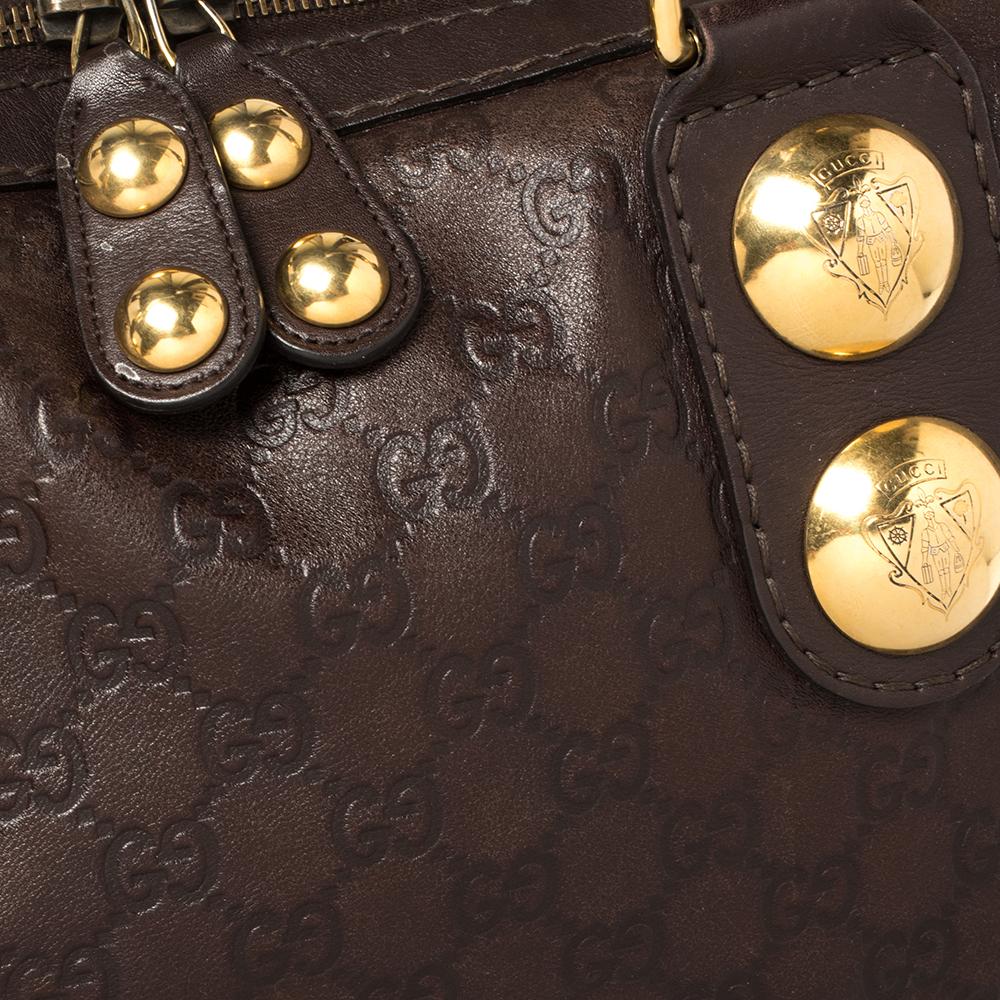 Gucci Brown Guccissima Leather Babouska Heart Tote 5