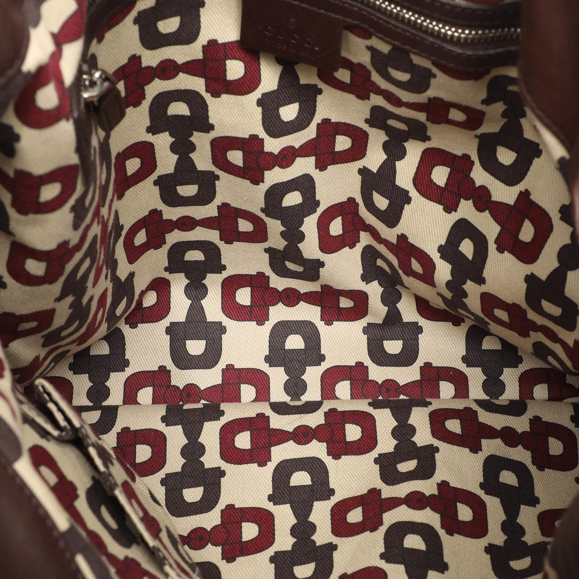 Gucci Brown Guccissima Leather Babouska Indy Hobo 2