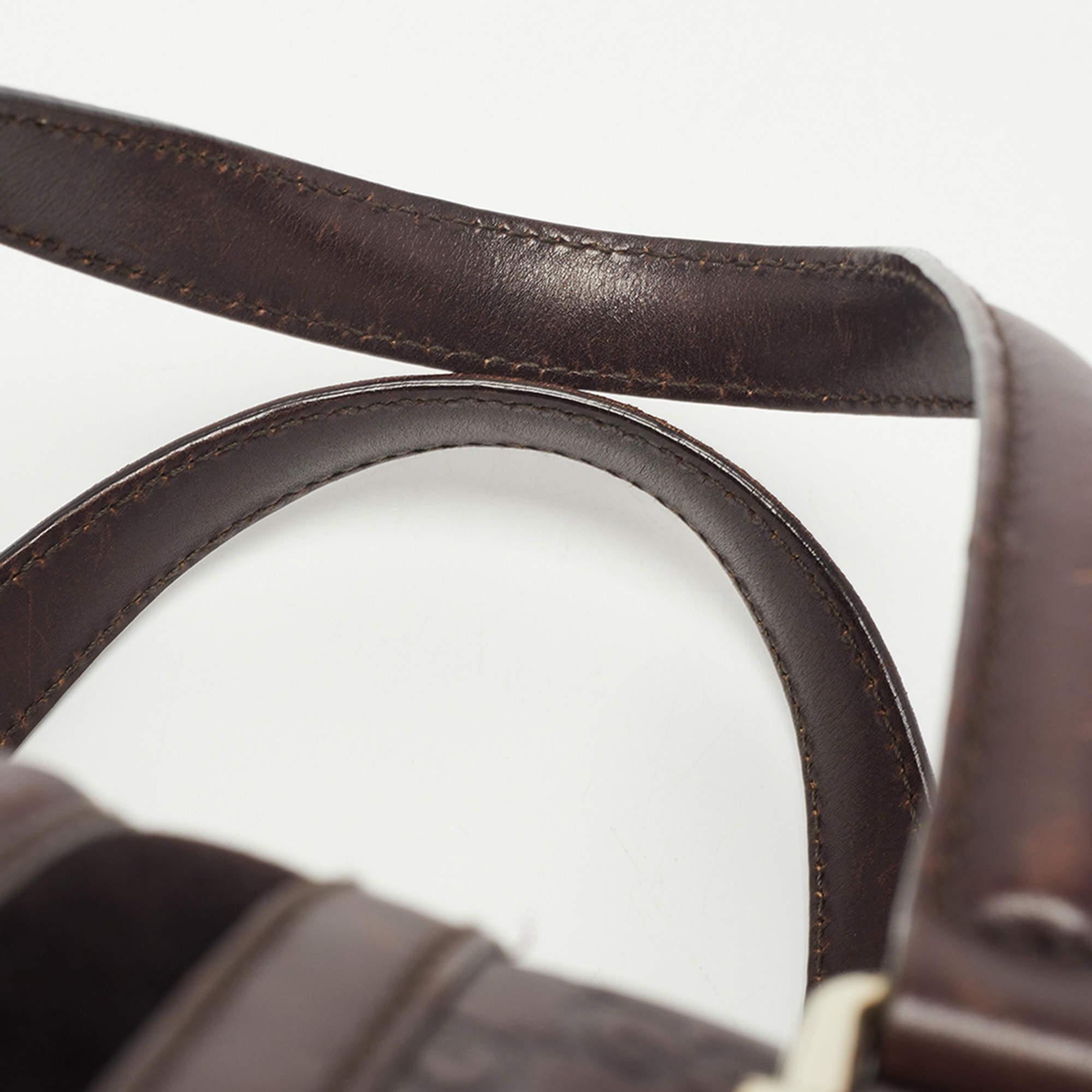 Gucci Brown Guccissima Leather Doctor Bag 14