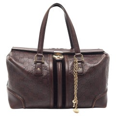 Gucci Brown Guccissima Leather Doctor Bag