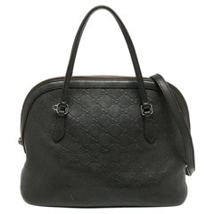 Gucci Brown Guccissima Leather Dome Bag