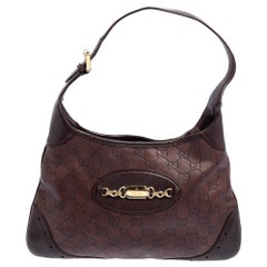 Gucci Brown Guccissima Leather Hobo