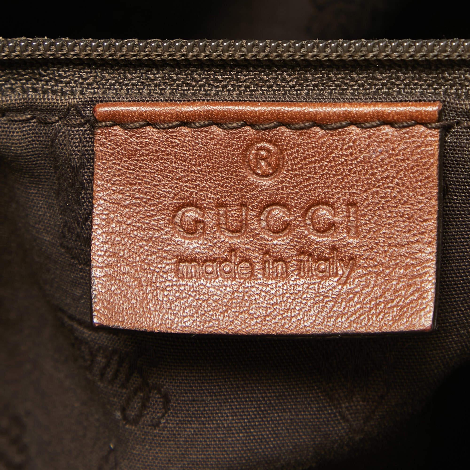 Gucci Brown Guccissima Leather Medium Sukey Tote For Sale 3