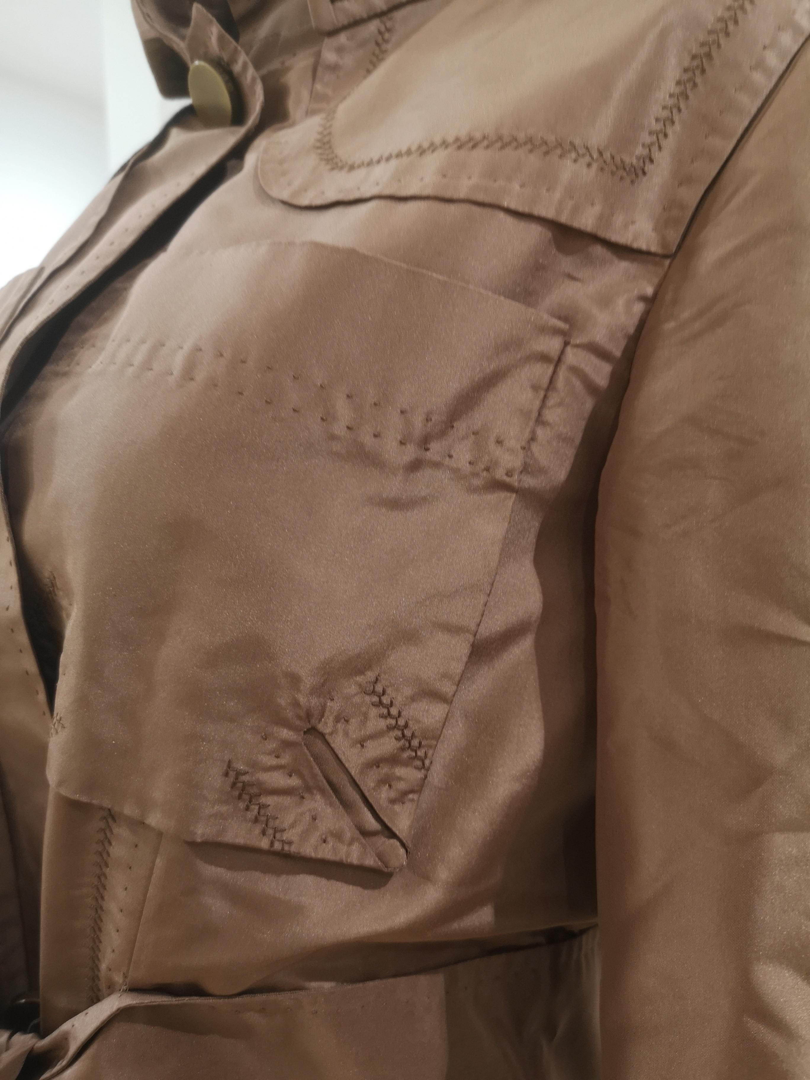 Gucci braune Jacke im Zustand „Hervorragend“ im Angebot in Capri, IT