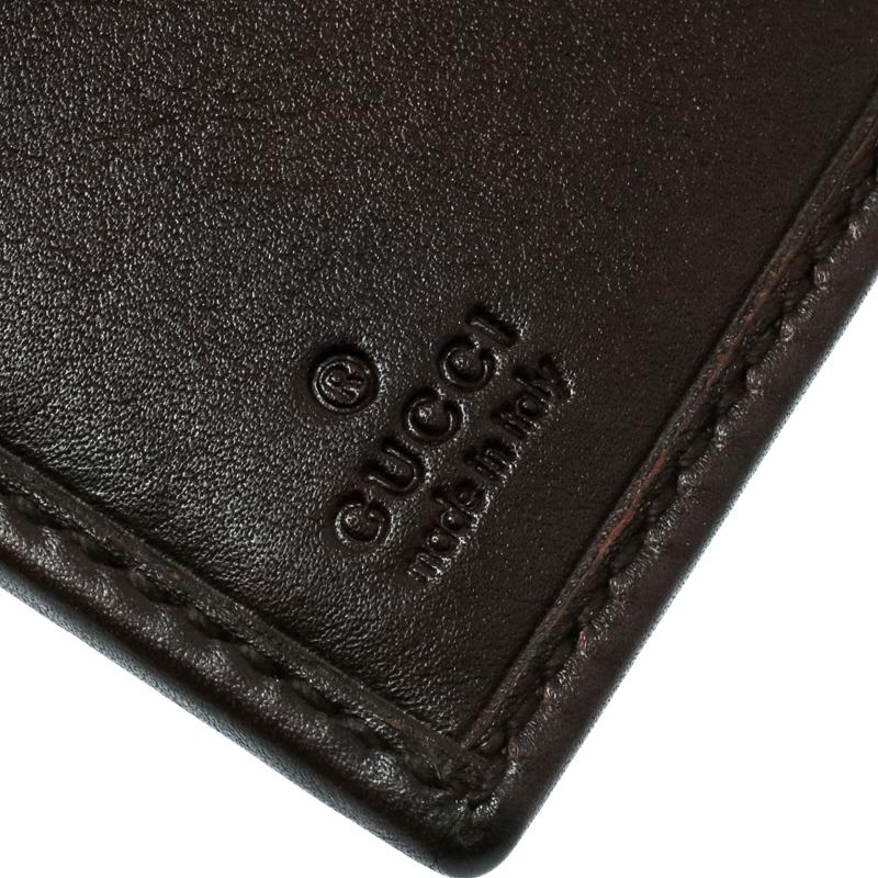 Women's Gucci Brown Leather Babouska Wallet
