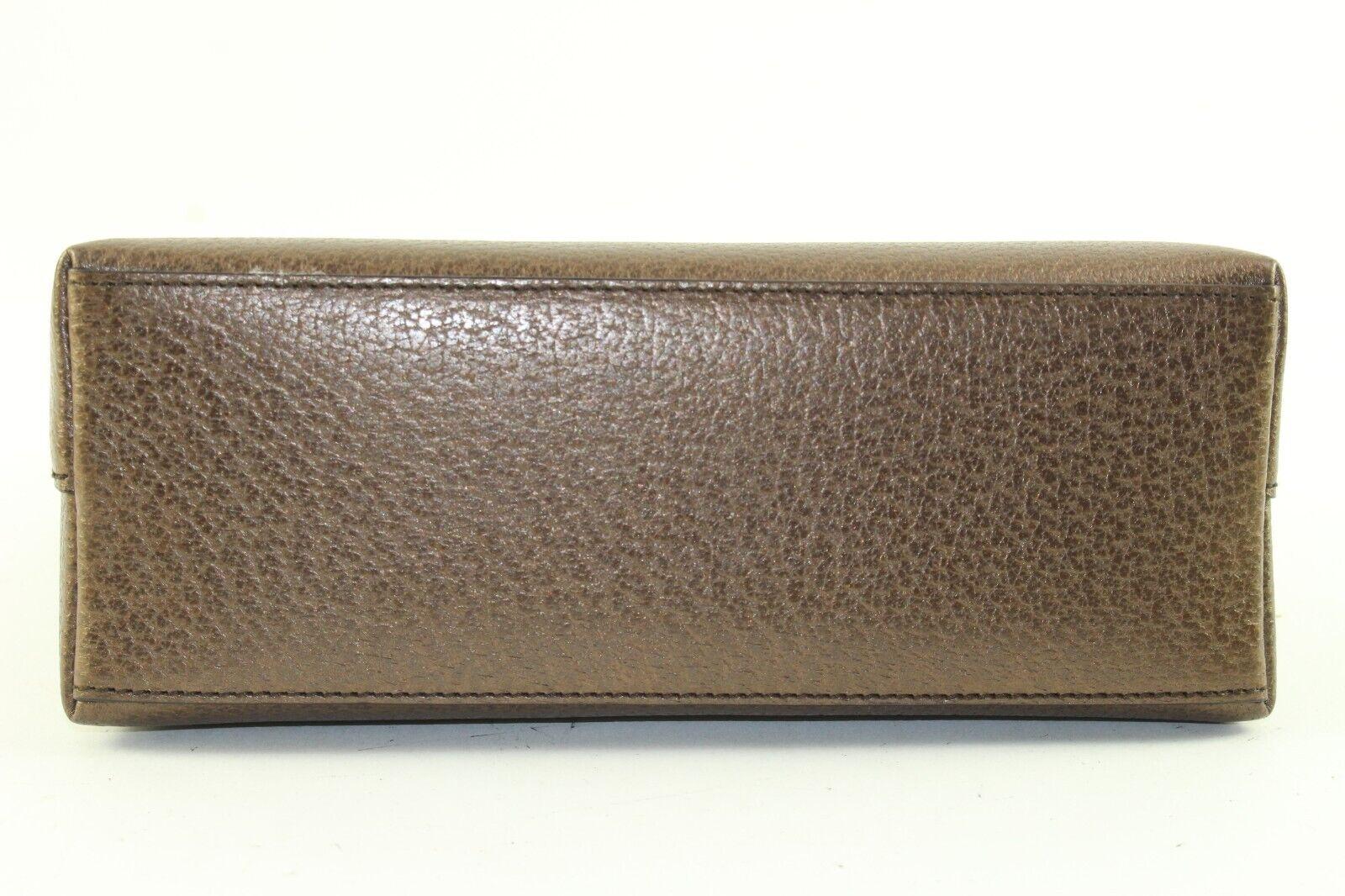 Gucci Bambus-Tasche aus braunem Leder 3GK1214K im Angebot 6