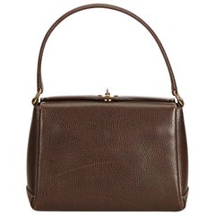 Gucci Brown Leather Handbag