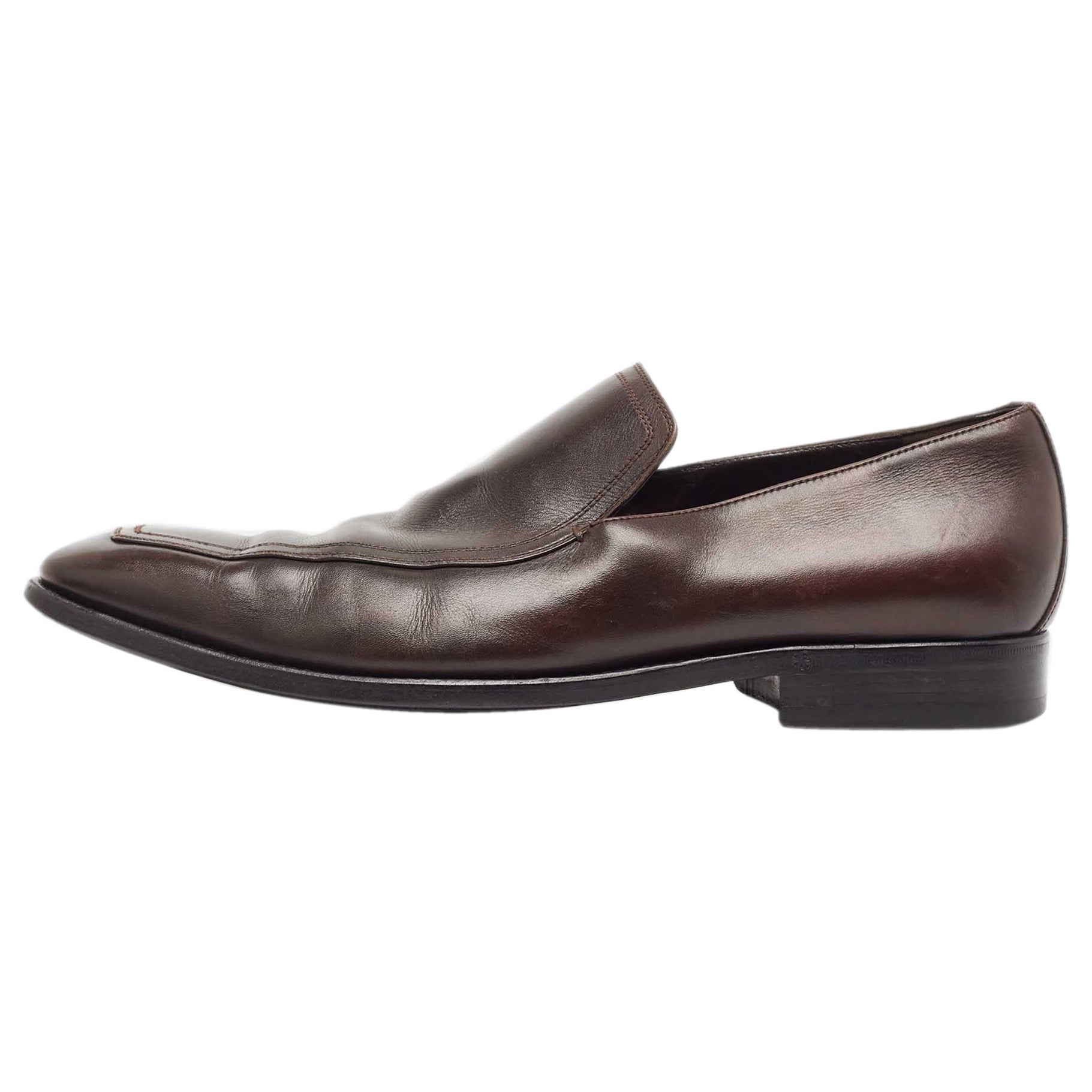 Mocasines Gucci Horsebit Piel Marrón Talla 41
