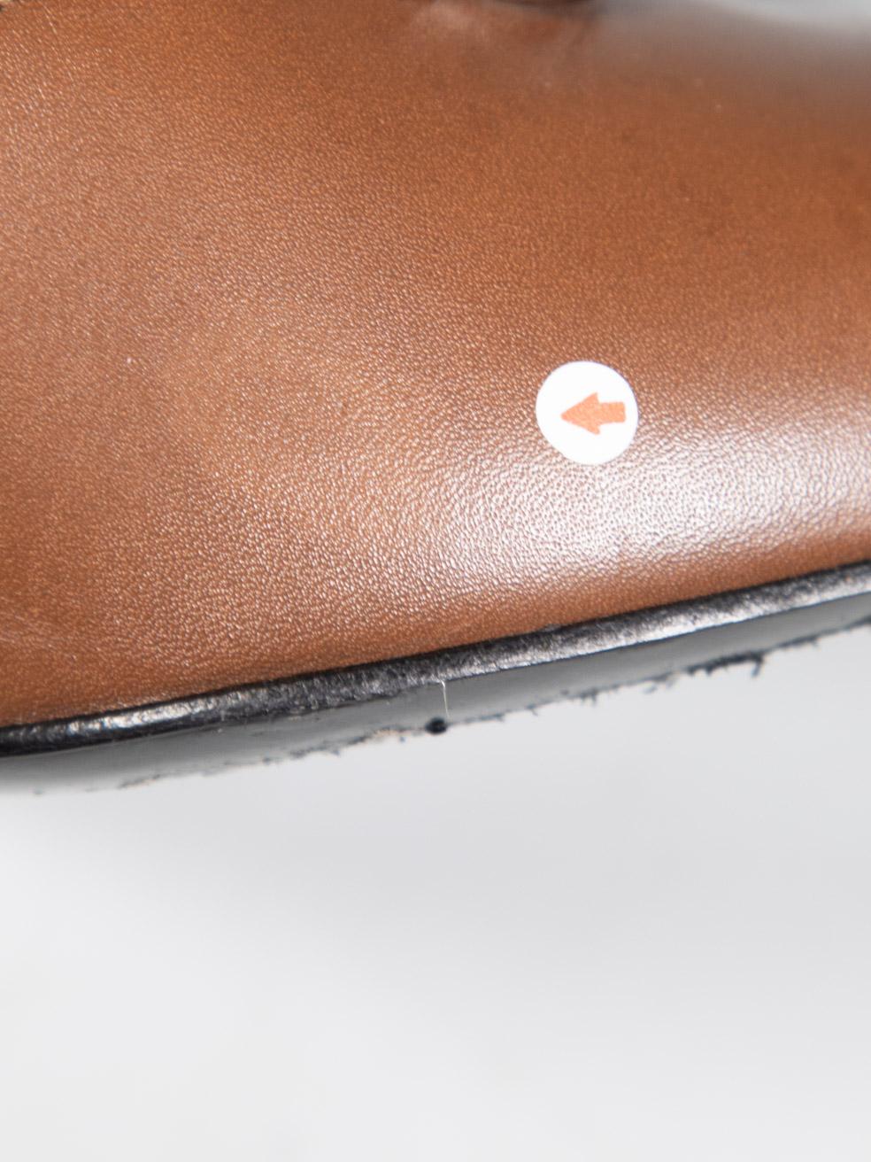 Gucci Brown Leather Horsebit Pumps Size IT 40 2