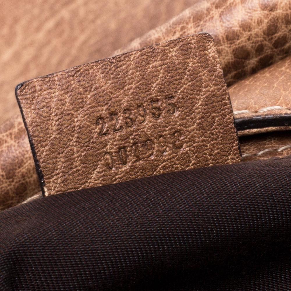 Gucci Brown Leather Large New Pelham Horsebit Shoulder Bag 3