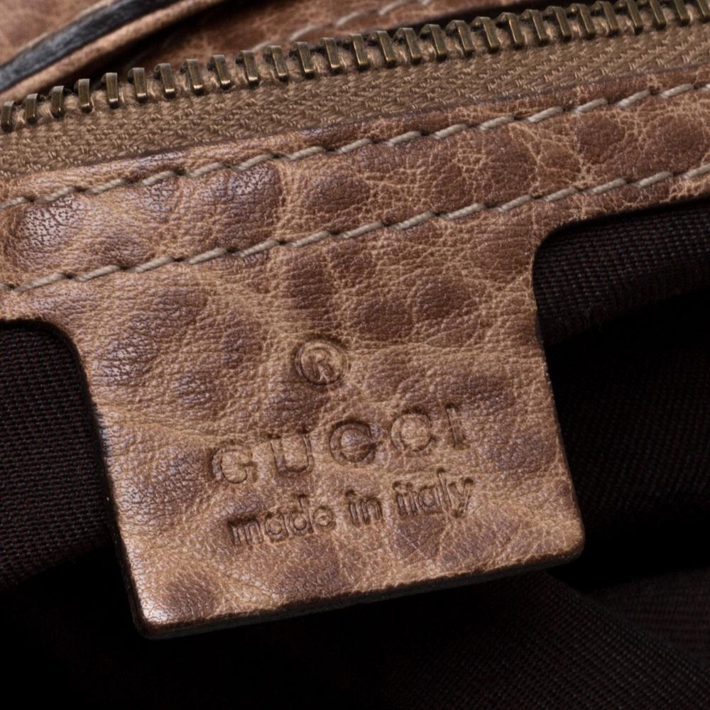 Gucci Brown Leather Large New Pelham Horsebit Shoulder Bag 4