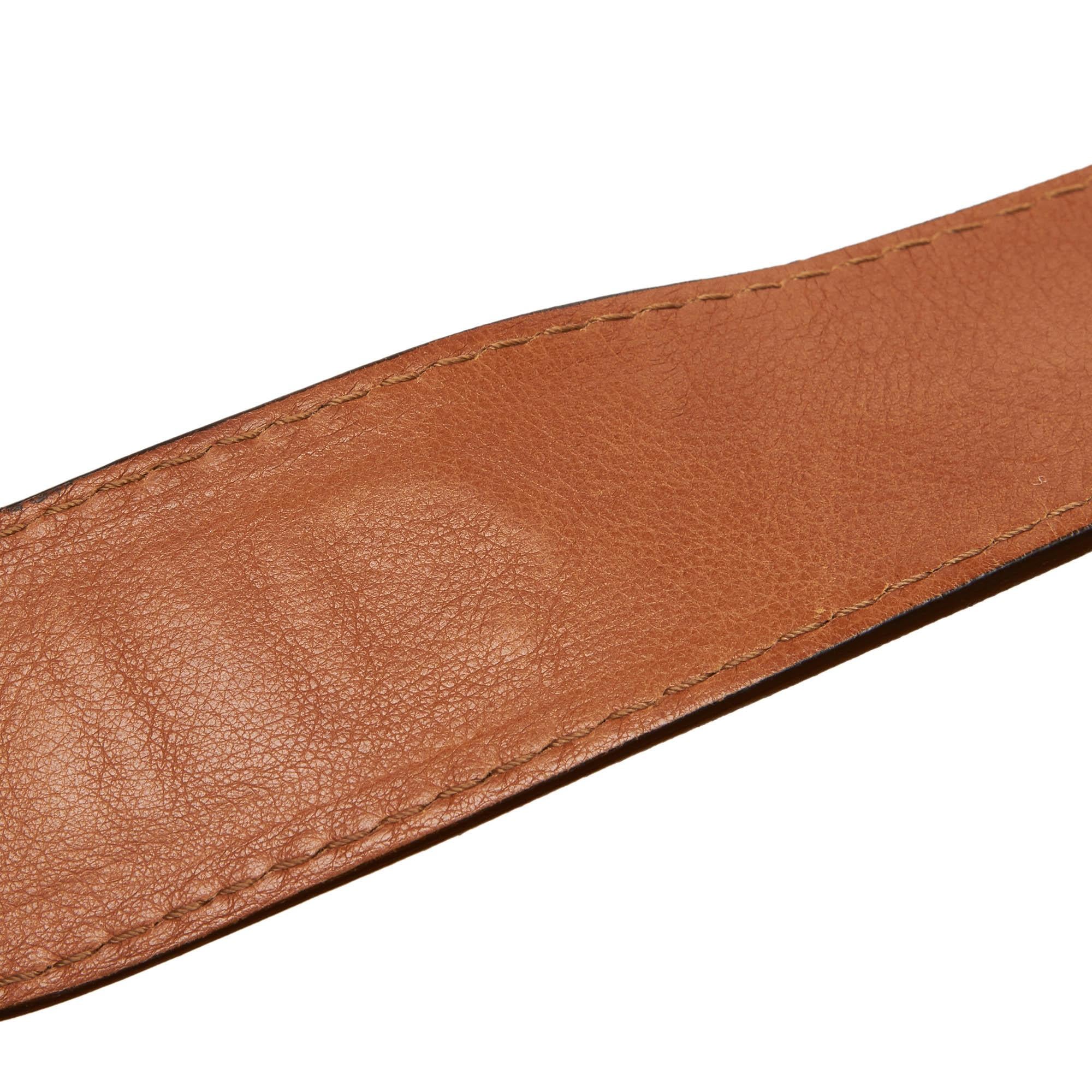 Gucci Brown Leather Marrakech Shoulder Bag For Sale 6