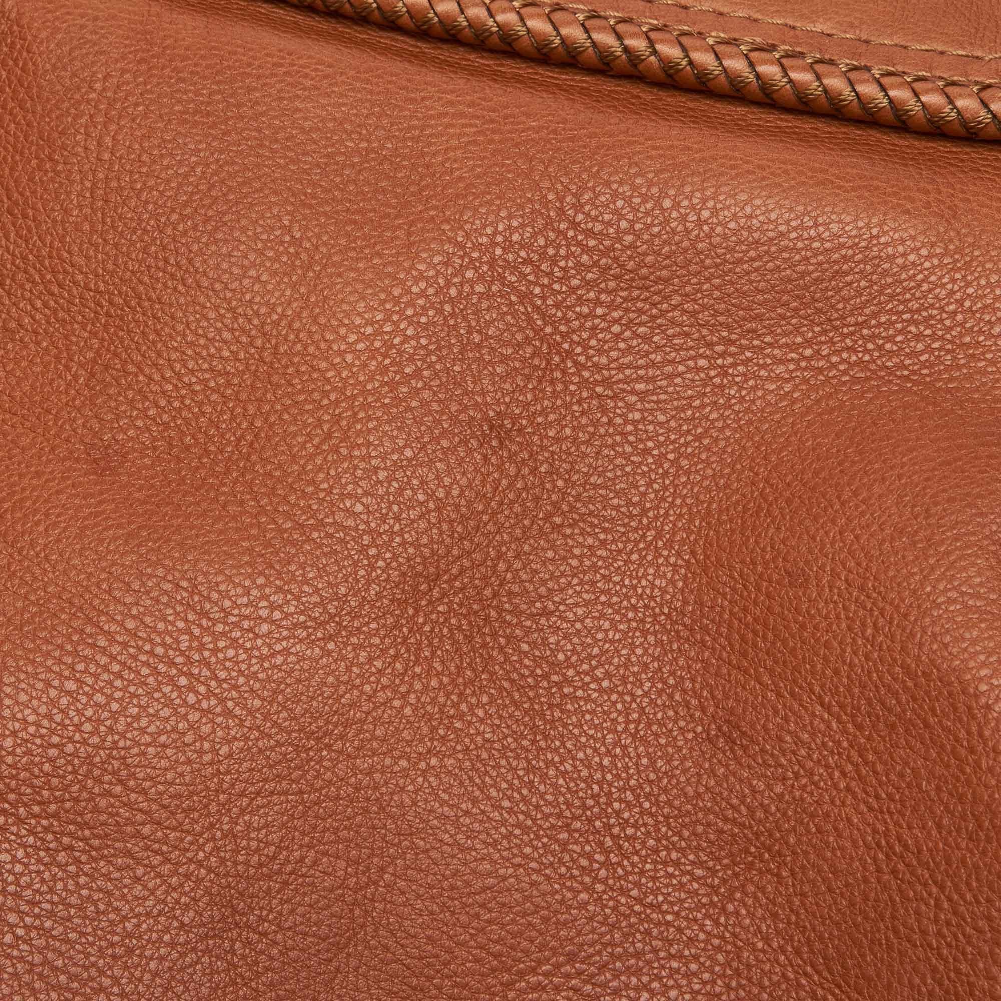Gucci Brown Leather Marrakech Shoulder Bag For Sale 8