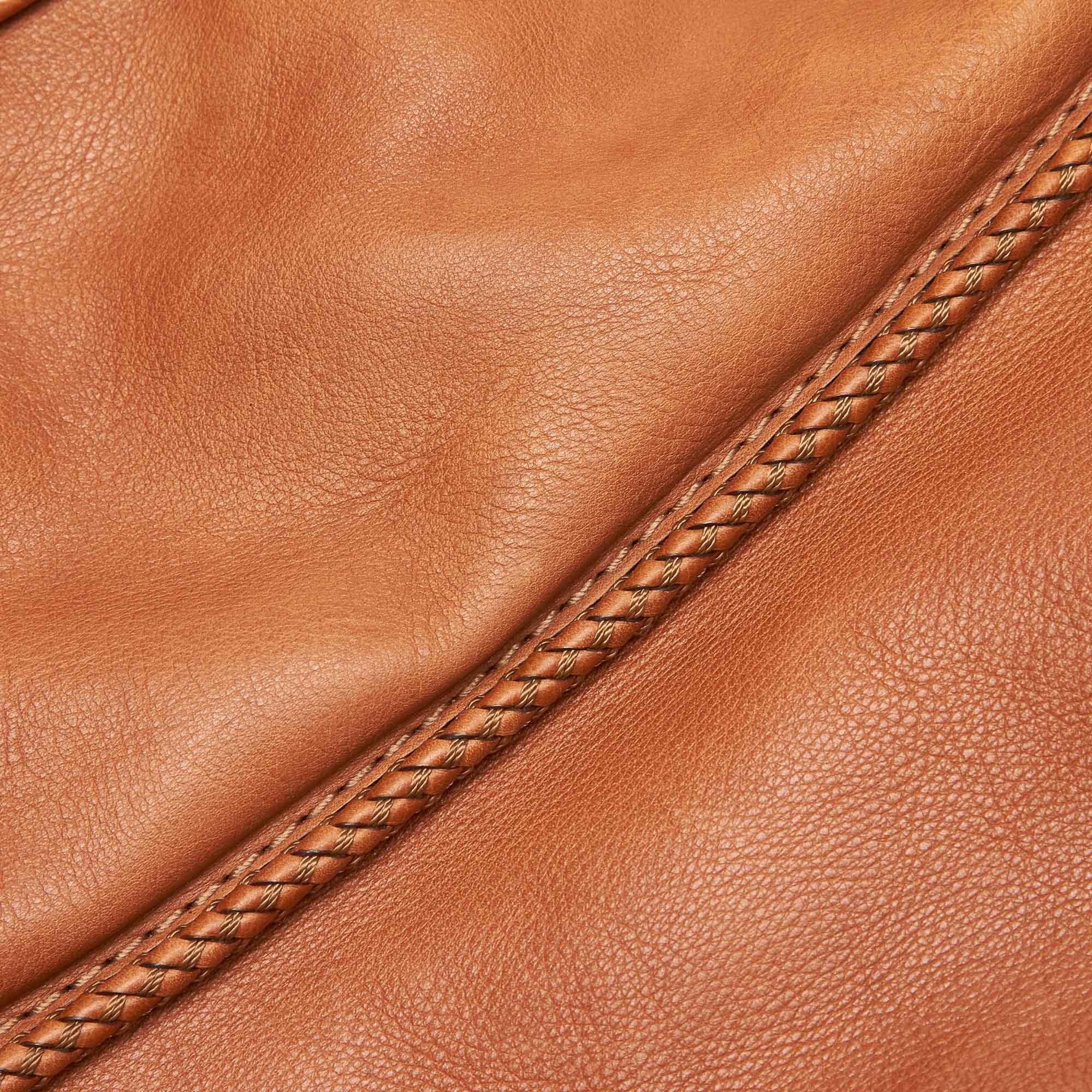 Gucci Brown Leather Marrakech Shoulder Bag For Sale 5