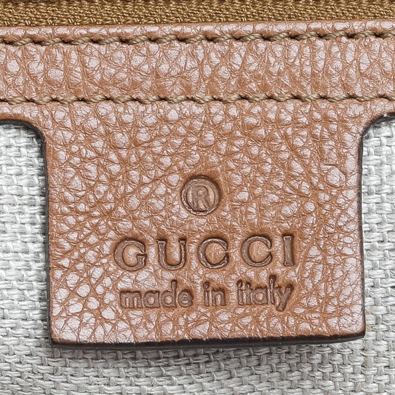Gucci Brown Leather Marrakech Tassel Clutch 6