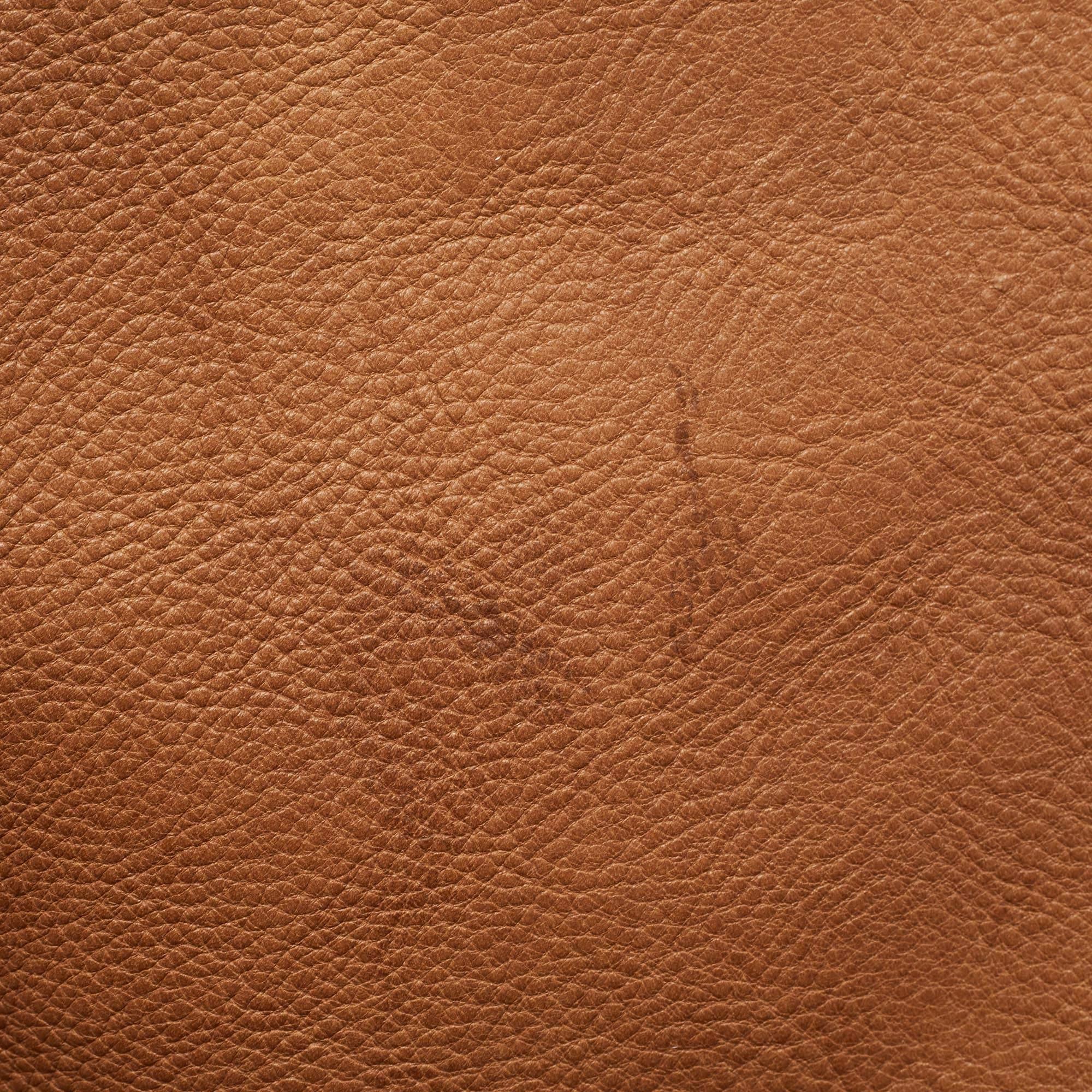 Gucci Brown Leather Medium Marrakech Shoulder Bag For Sale 11