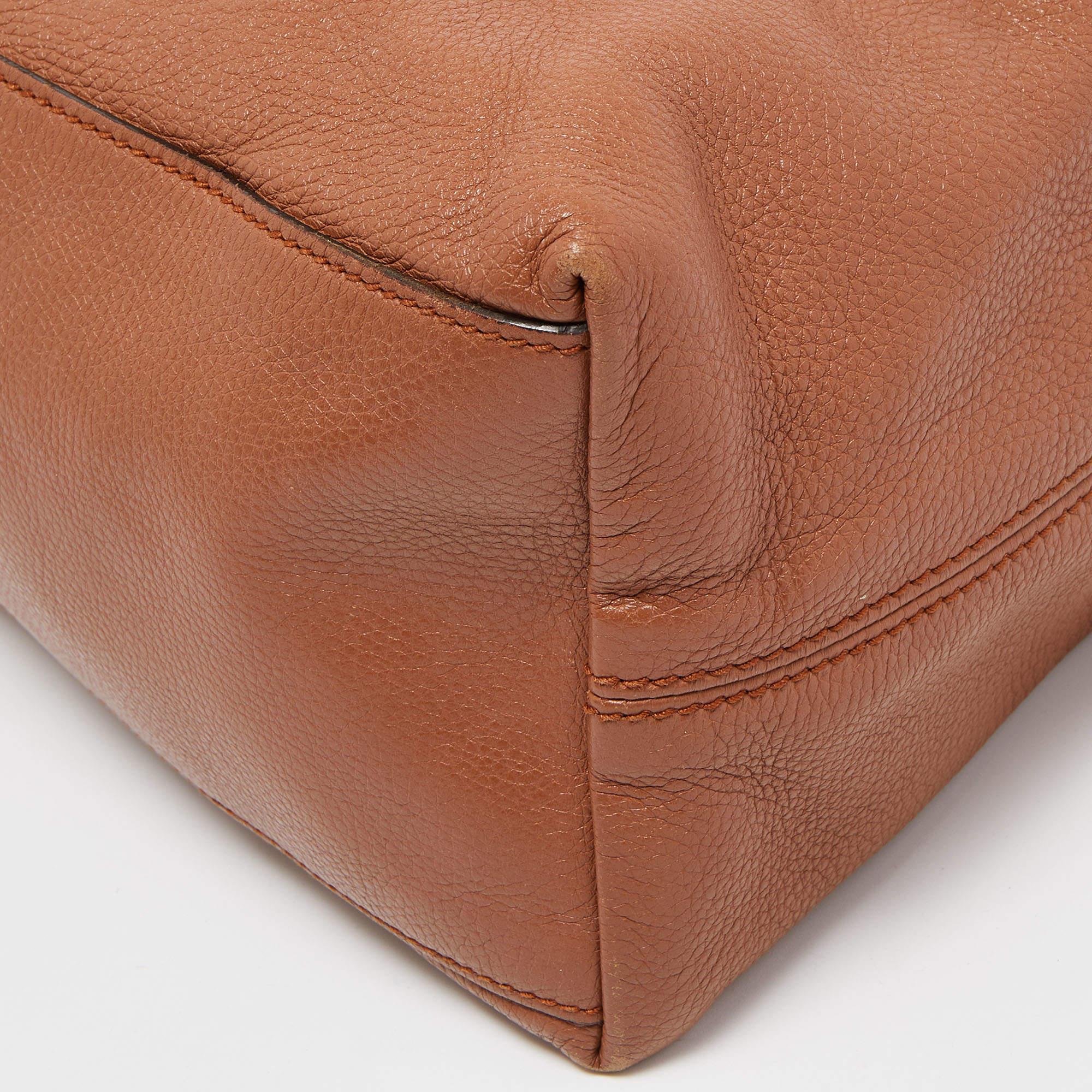 Gucci Brown Leather Medium Soho Chain Shoulder Bag 6
