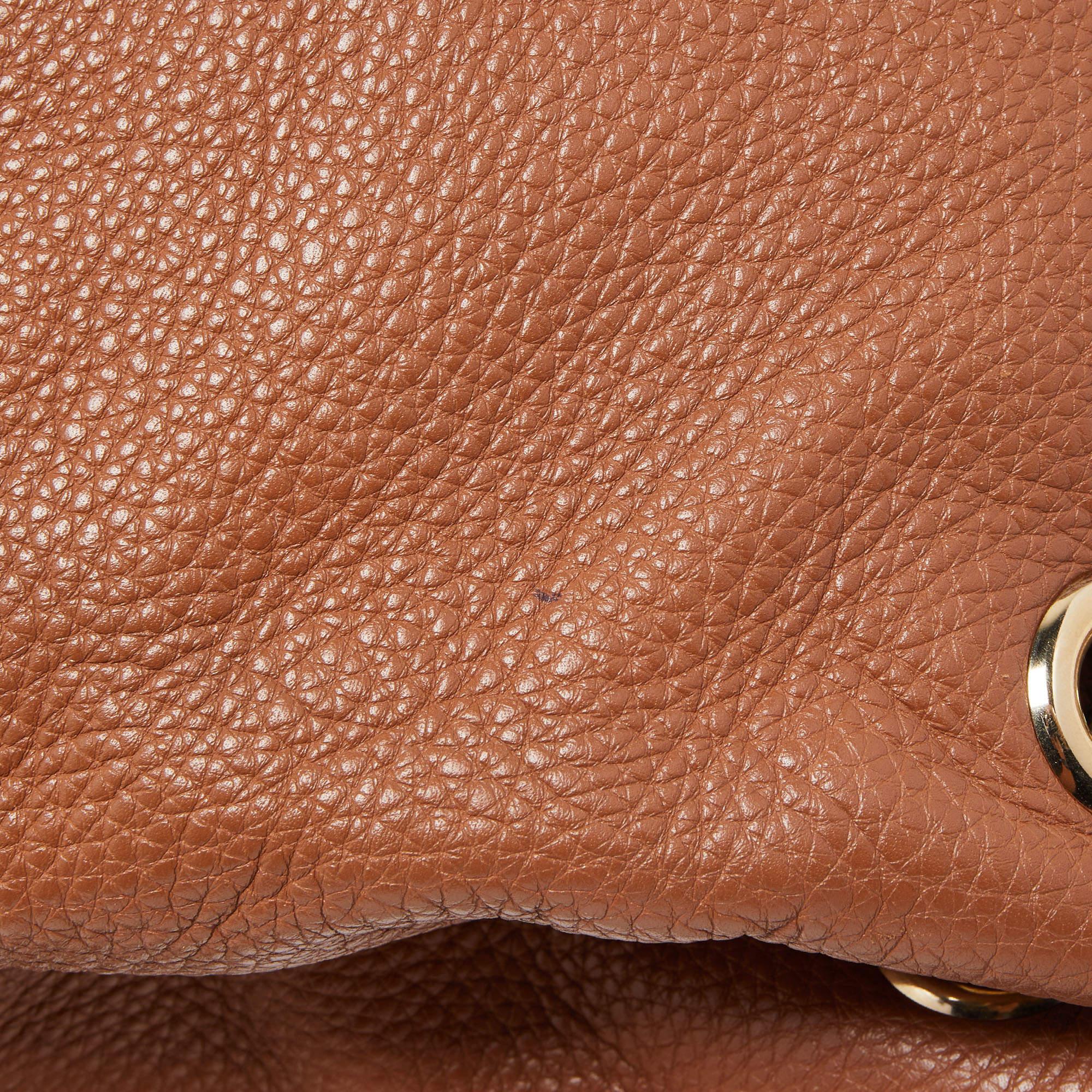 Gucci Brown Leather Medium Soho Chain Shoulder Bag 4