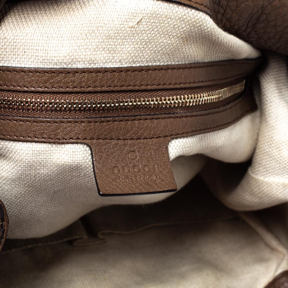 Gucci Brown Leather Medium Soho Shoulder Bag 1