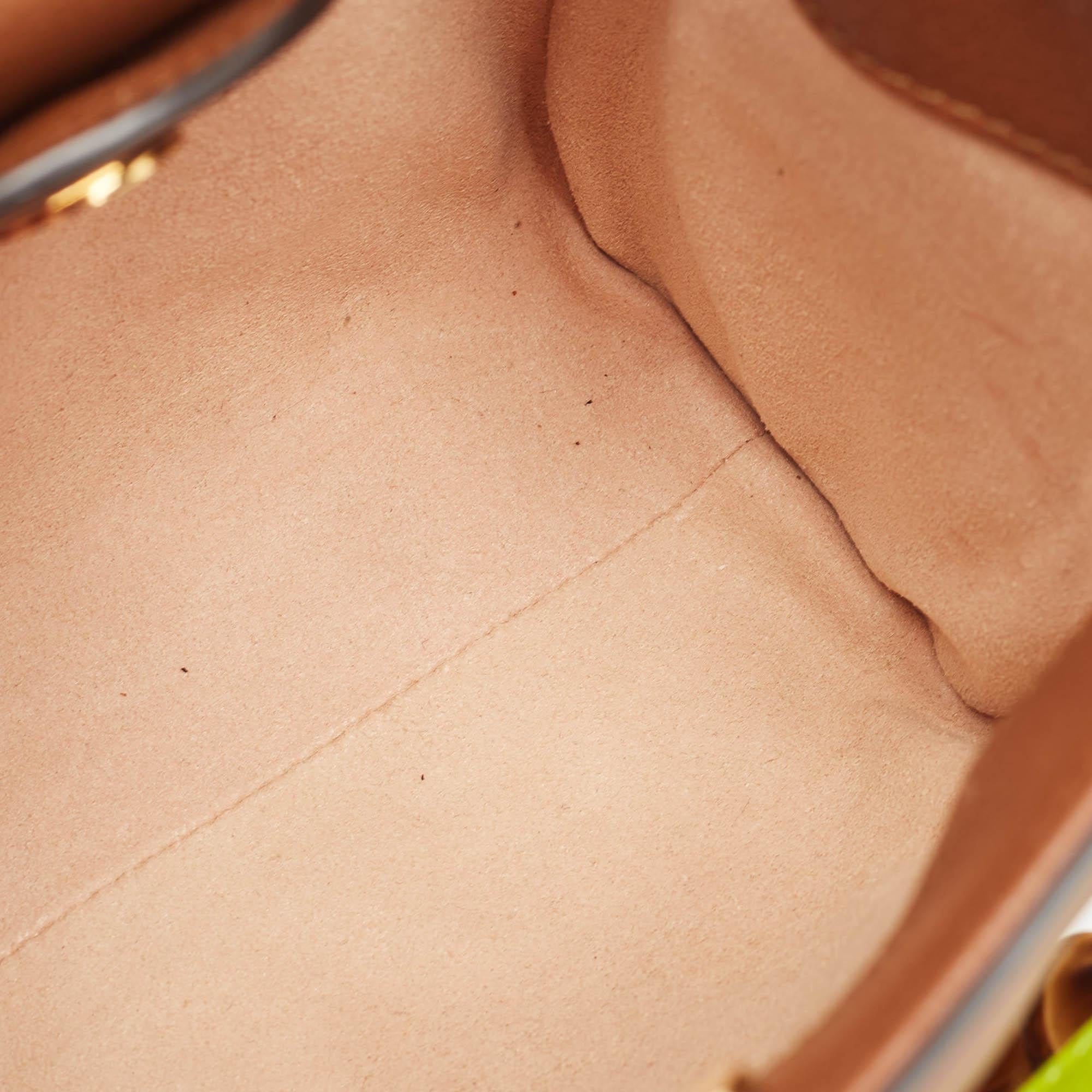Gucci Brown Leather Mini Diana Tote 4