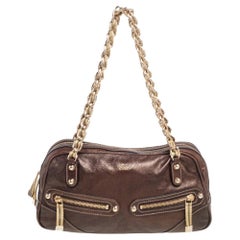Gucci Brown Leather Princy Shoulder Bag