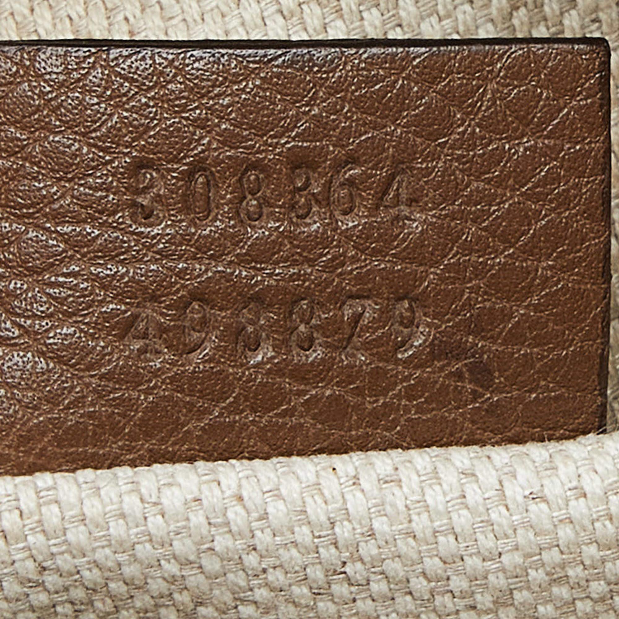 Gucci Brown Leather Small Soho Disco Crossbody Bag 4