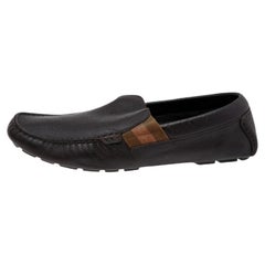 Gucci Mocassini in pelle marrone Taglia 41.5
