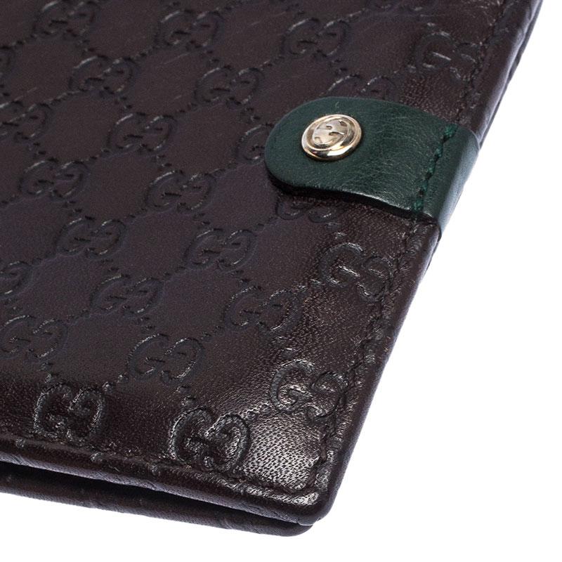Gucci Brown Microguccissima Leather Bifold Wallet 3