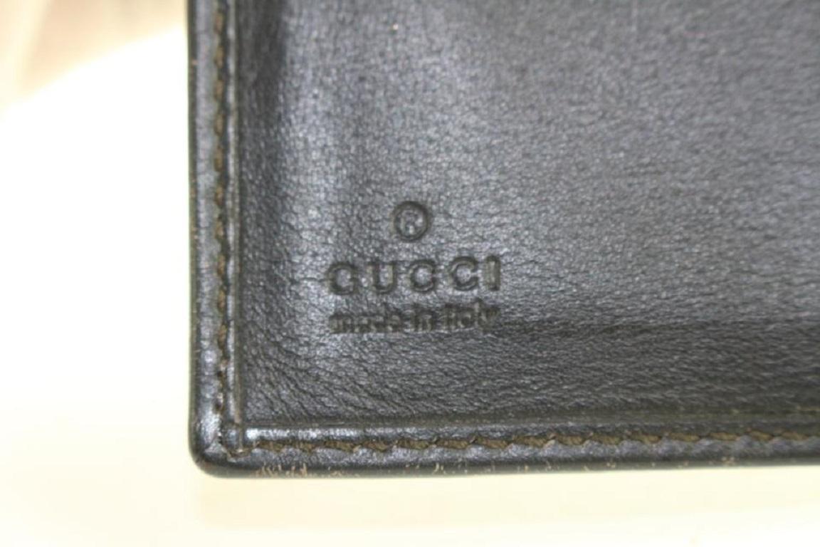 gucci card holder brown