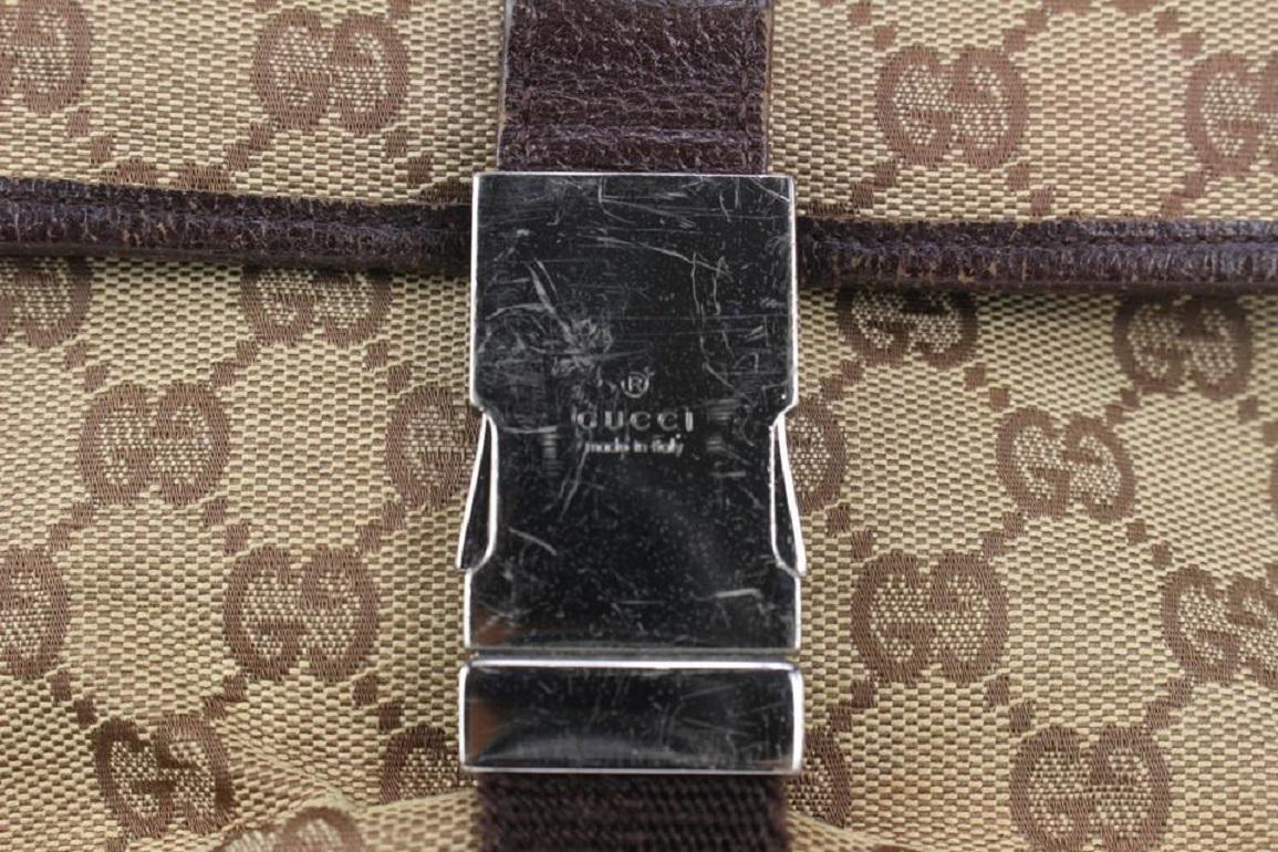 Gucci Brown Monogram GG Waist Pouch Belt Bag Fanny Pack 150ggs729 5