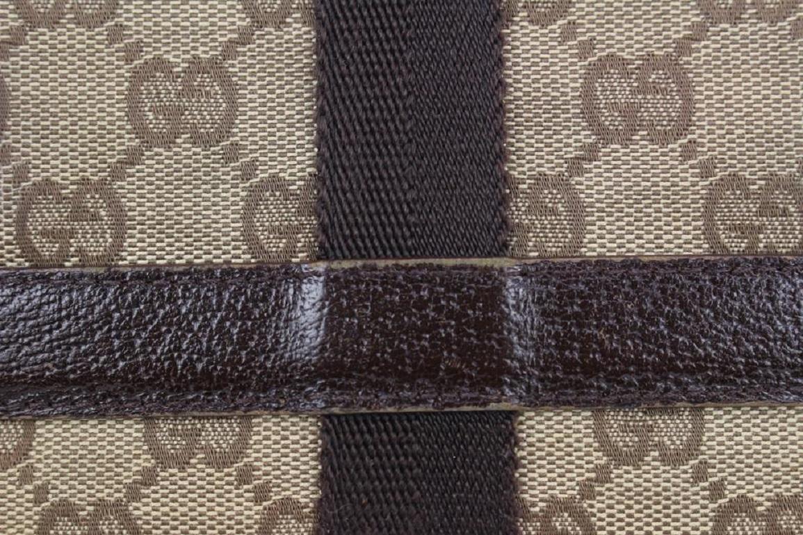 Gucci Brown Monogram GG Waist Pouch Belt Bag Fanny Pack 150ggs729 7