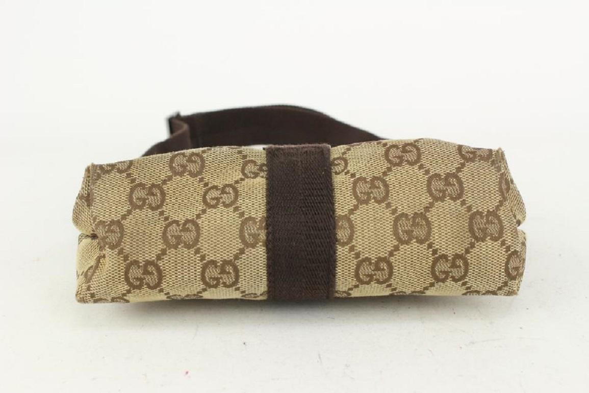Gucci Brown Monogram GG Waist Pouch Belt Bag Fanny Pack 150ggs729 3
