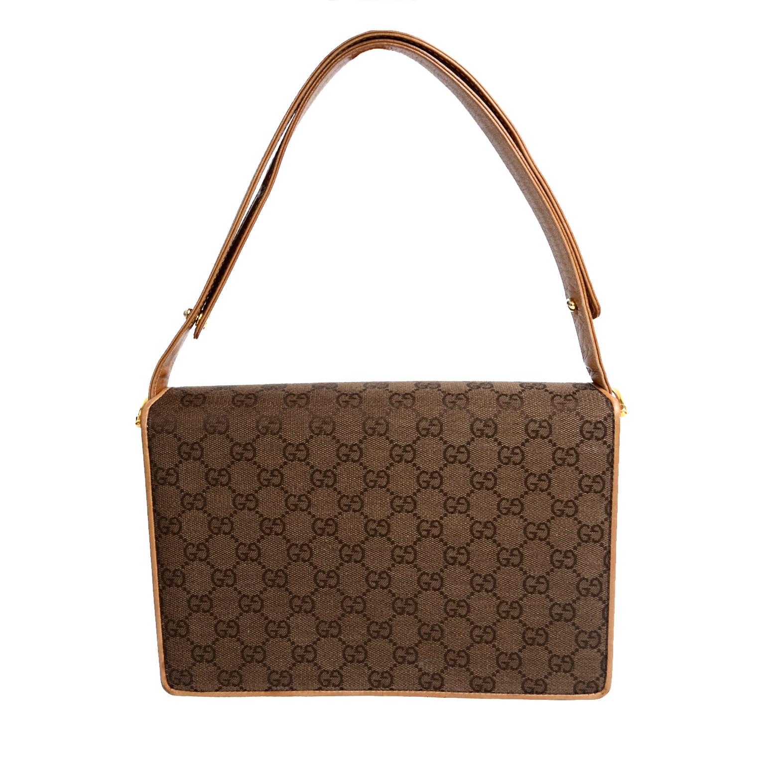 Gucci dark brown bag outlet
