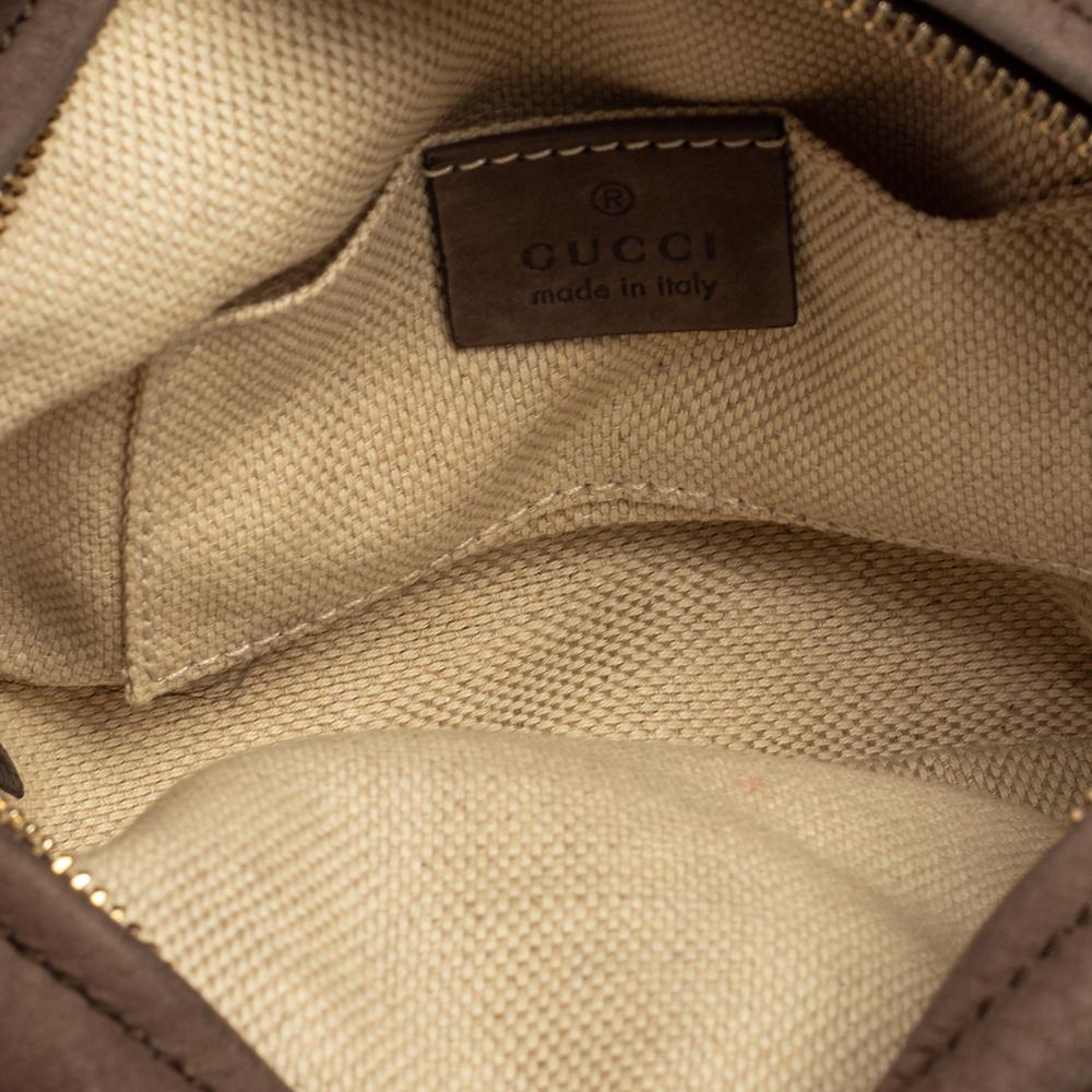 Gucci Brown Nubuck Mini Soho Disco Chain Crossbody Bag 2