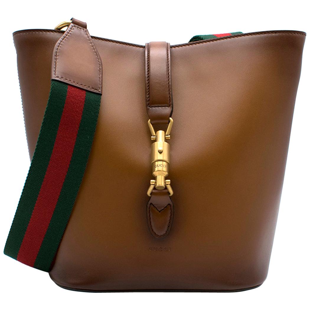 Gucci Brown Ombre 'Jackie' Bucket Bag